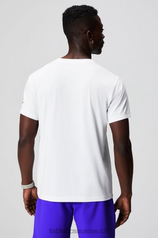 Hommes le tee 24-7 182 B0B6R3508 blanc classique Fabletics