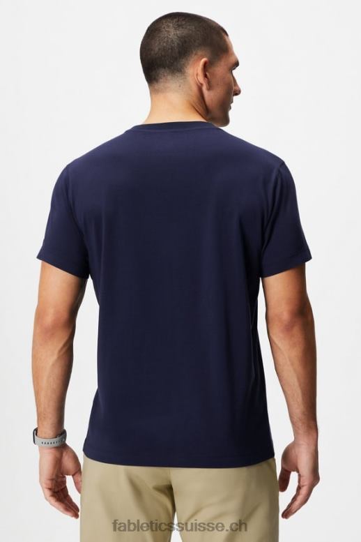 Hommes le tee 24-7 182 B0B6R3509 bleu marine profond Fabletics