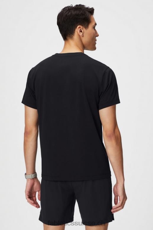 Hommes le tee 24-7 183 B0B6R3513 noir dans le monde entier Fabletics