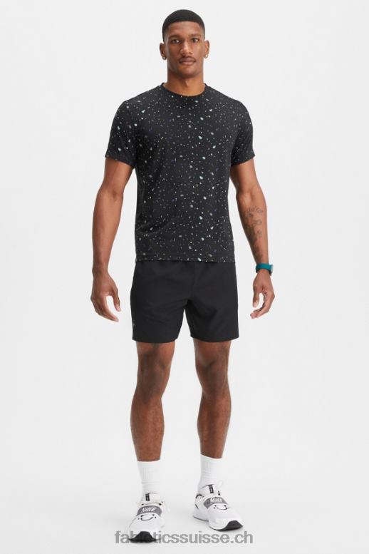 Hommes le tee 24-7 183 B0B6R3515 terrazzo noir Fabletics