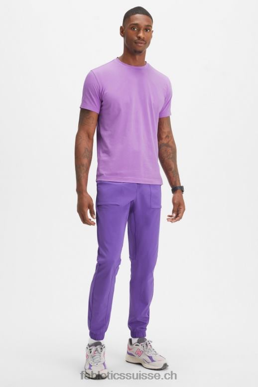 Hommes le tee 24-7 184 B0B6R3517 fumée mauve Fabletics