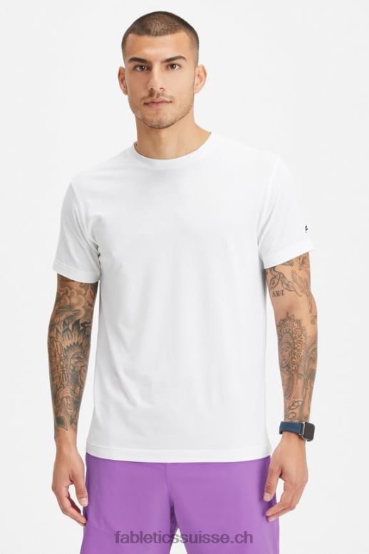 Hommes le tee 24-7 184 B0B6R3518 blanc Fabletics