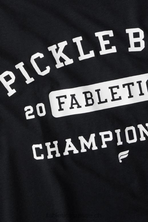 Hommes le tee 24-7 185 B0B6R3544 champion du pb noir Fabletics