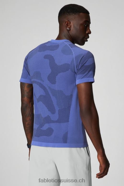Hommes le tee de la journée d\'entraînement 174 B0B6R3459 punch pervenche vagues d\'été Fabletics