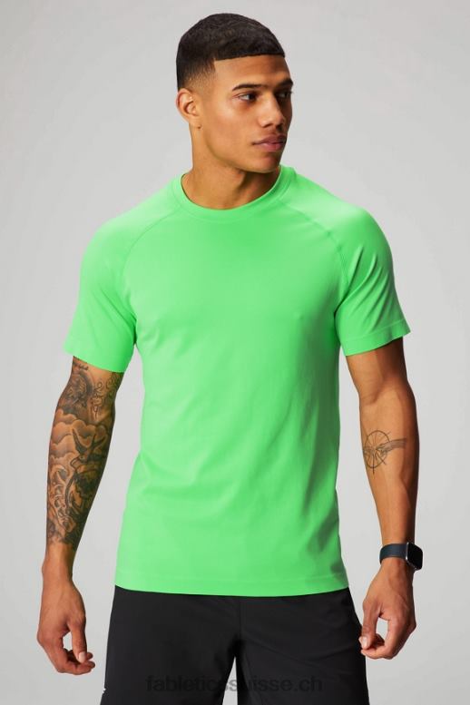 Hommes le tee de la journée d'entraînement 176 B0B6R3468 tilleul sauvage Fabletics