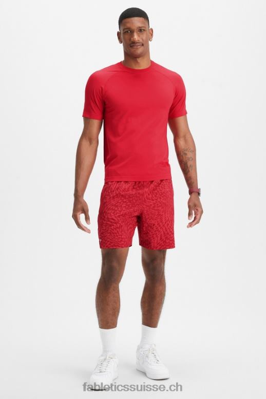 Hommes le tee de la journée d\'entraînement 176 B0B6R3470 cerise classique Fabletics