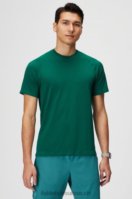 Hommes le tee de la journée d'entraînement 176 B0B6R3471 vert de parcours Fabletics