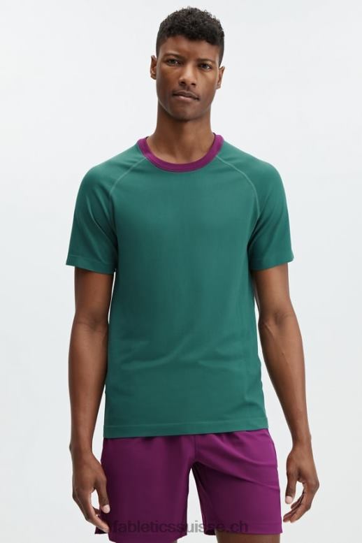Hommes le tee de la journée d'entraînement 178 B0B6R3480 vert azur Fabletics