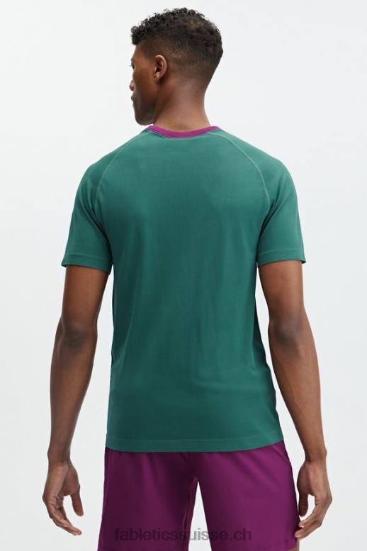Hommes le tee de la journée d\'entraînement 178 B0B6R3480 vert azur Fabletics