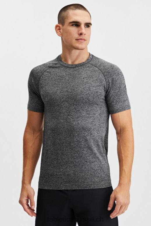 Hommes le tee de la journée d'entraînement 178 B0B6R3481 htr gris foncé Fabletics