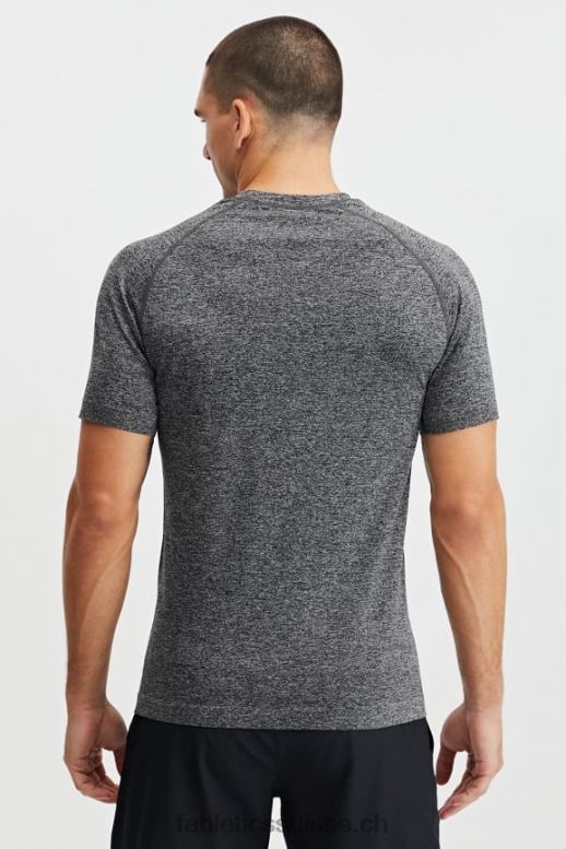Hommes le tee de la journée d\'entraînement 178 B0B6R3481 htr gris foncé Fabletics