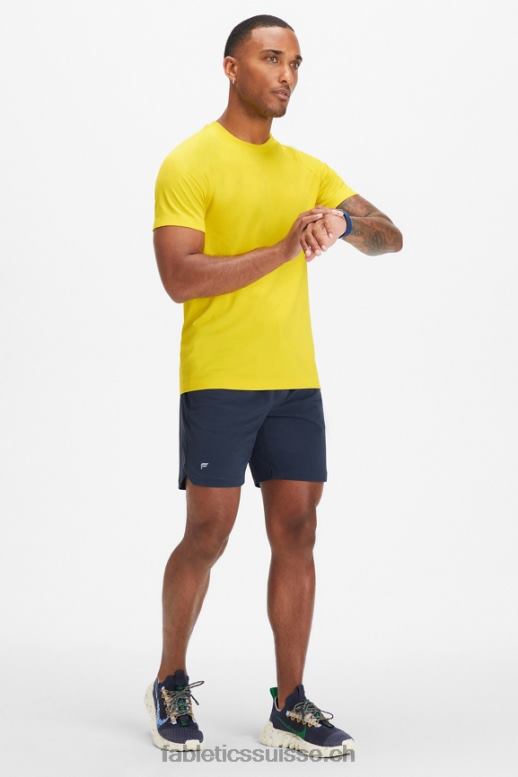 Hommes le tee de la journée d\'entraînement 179 B0B6R3483 or du désert Fabletics
