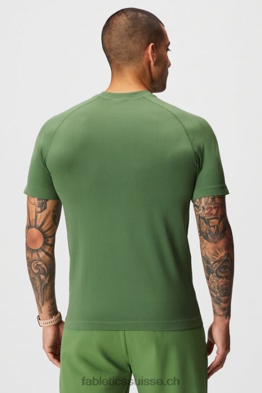 Hommes le tee de la journée d\'entraînement 179 B0B6R3484 néo olive Fabletics