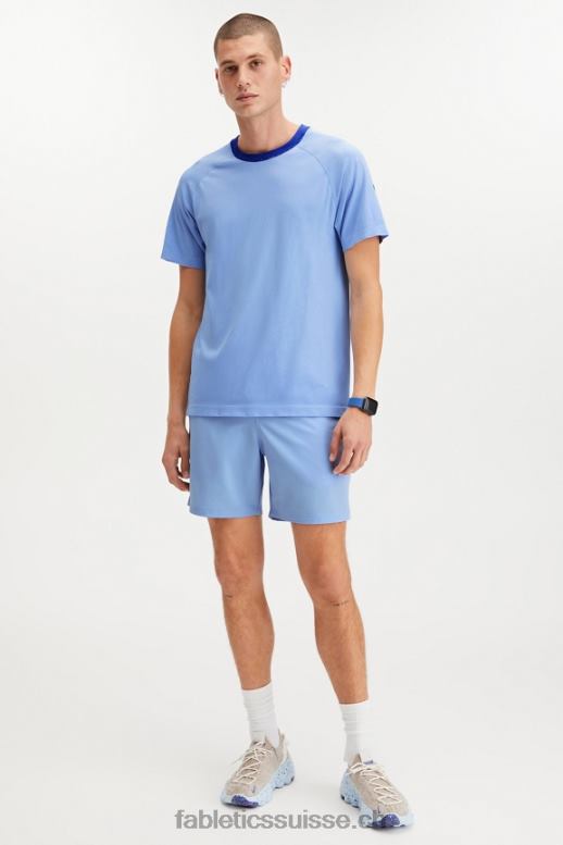 Hommes le tee de la journée d\'entraînement 179 B0B6R3485 bleu vapeur Fabletics