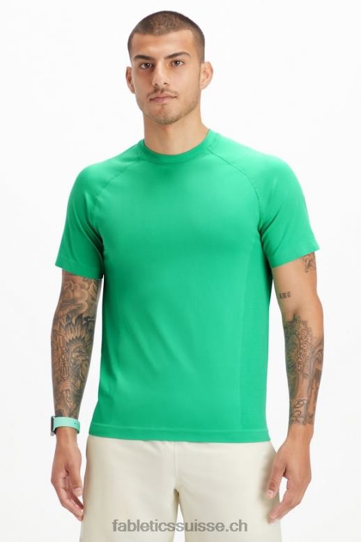 Hommes le tee de la journée d'entraînement 180 B0B6R3487 vert essentiel Fabletics