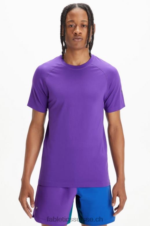Hommes le tee de la journée d'entraînement 180 B0B6R3490 prune royale Fabletics