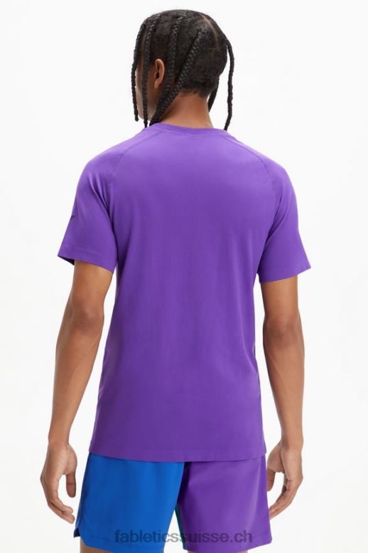 Hommes le tee de la journée d\'entraînement 180 B0B6R3490 prune royale Fabletics