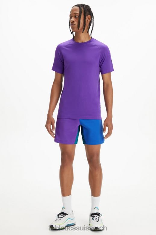 Hommes le tee de la journée d\'entraînement 180 B0B6R3490 prune royale Fabletics