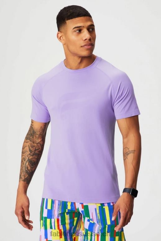 Hommes le tee de la journée d'entraînement 186 B0B6R3549 iconique lavande deux tons f Fabletics