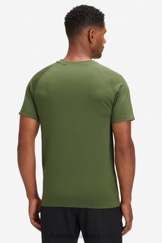 Hommes le tee de la journée d\'entraînement 186 B0B6R3550 mousse noire Fabletics
