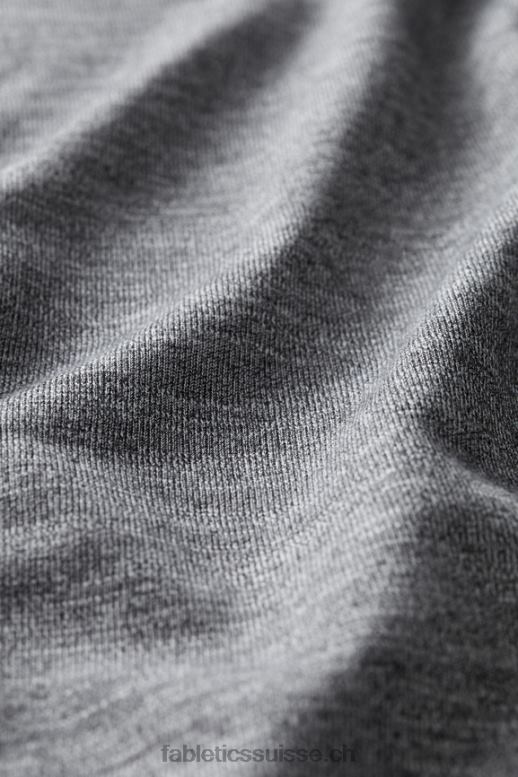 Hommes le tee de la première rangée B0B6R3551 gris chiné Fabletics