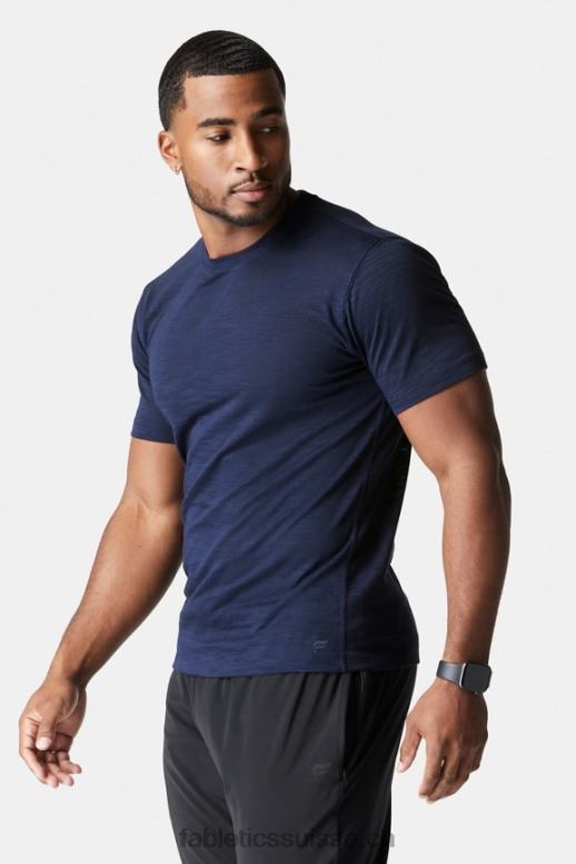 Hommes le tee de la première rangée B0B6R3553 marine Fabletics