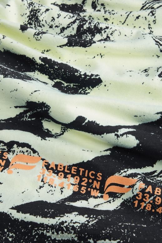 Hommes le tee-shirt r&r B0B6R3529 grain de sport lumineux Fabletics