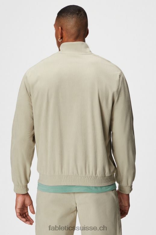 Hommes la veste club cord 1/4 zip B0B6R3637 calcul Fabletics