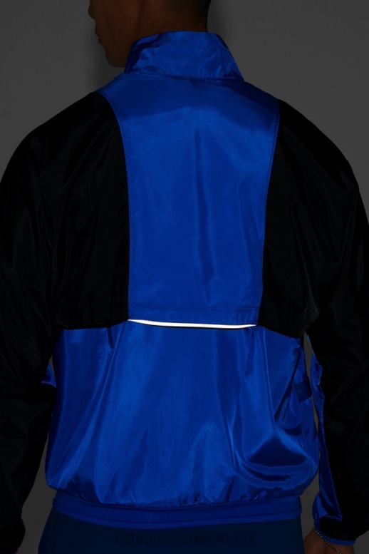 Hommes la veste d\'intervalle B0B6R3644 bloc bleu de course Fabletics