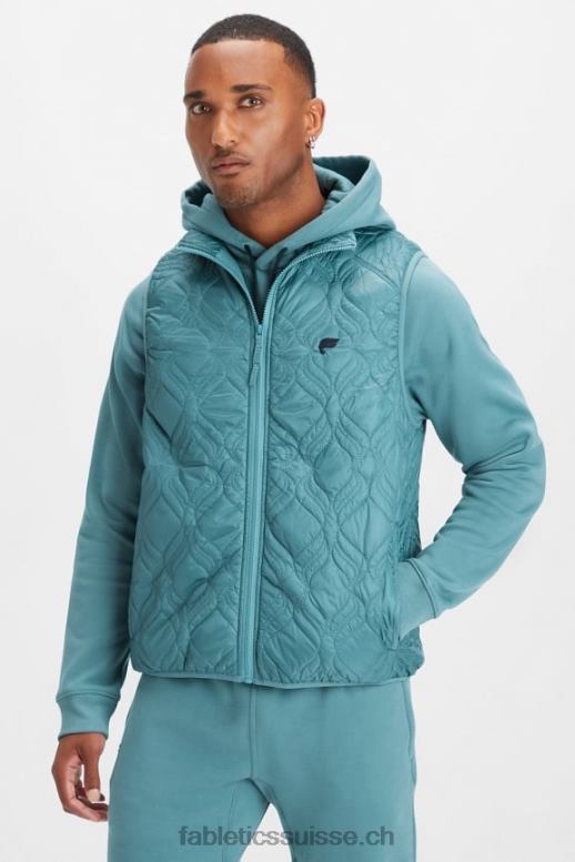 Hommes le gilet loft B0B6R3649 vague arctique Fabletics